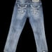 Rock Revival Jeans Size 26 Capri Faye Distressed Jeans Coastal Cowgirl Vacation
