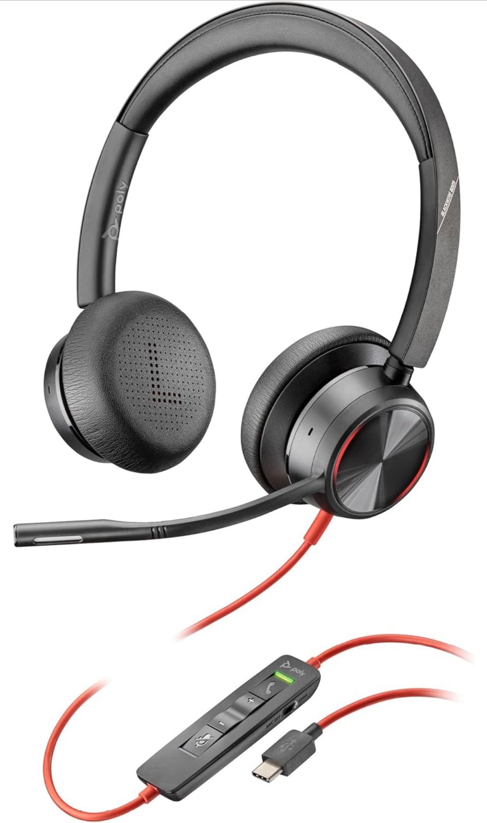 Poly Blackwire 8225 Premium Wired Headset