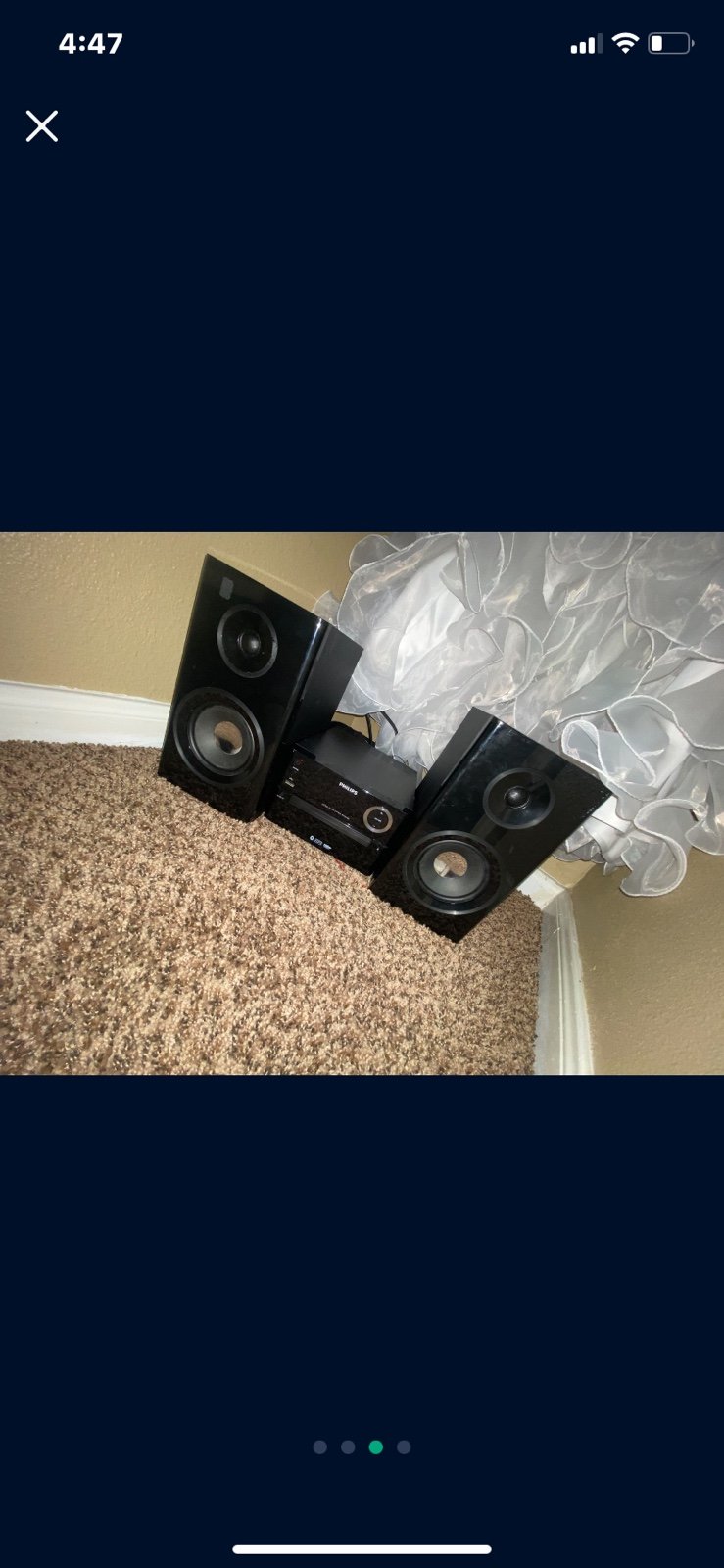 Micro music stereo system btm2180