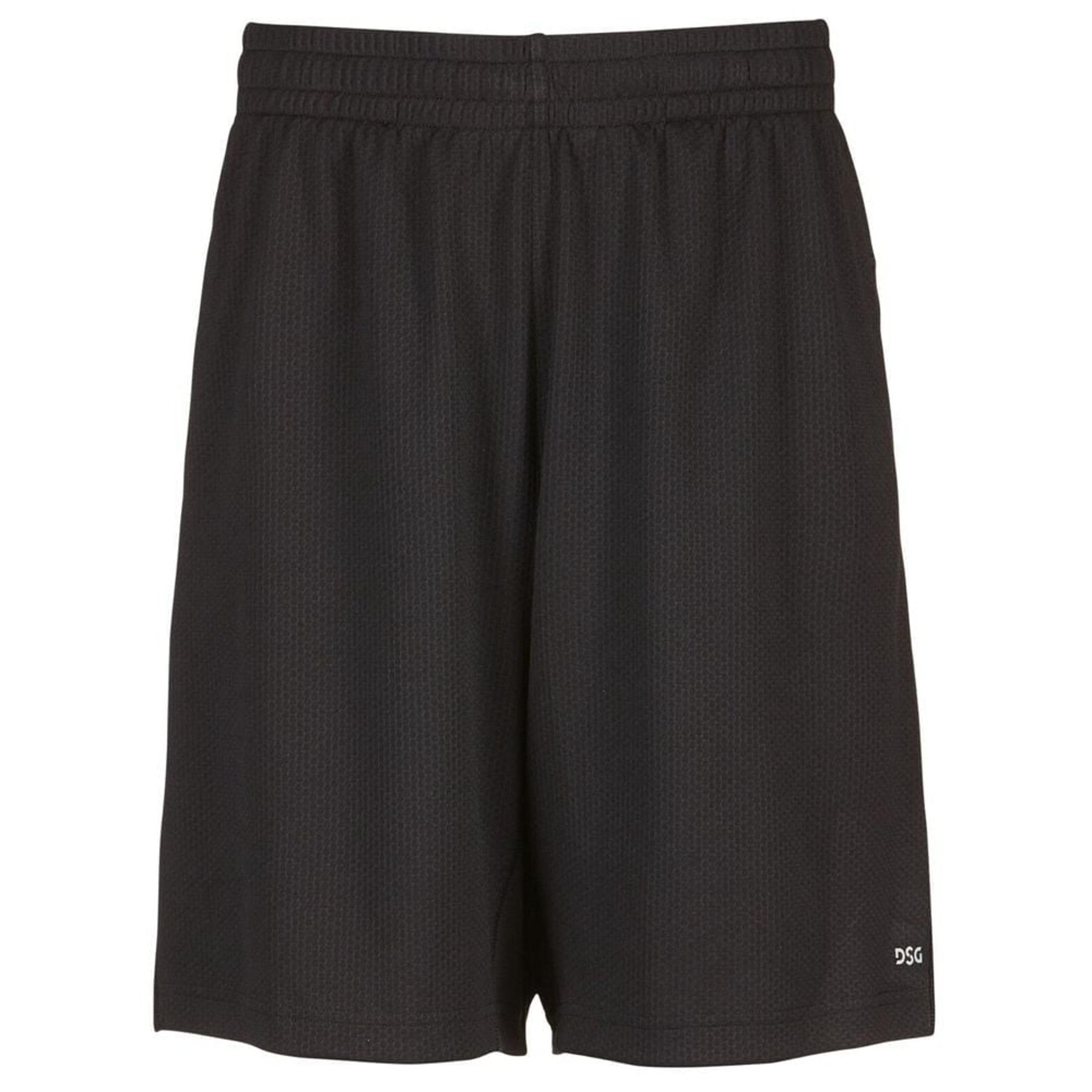 DSG Men's Novelty Textured Training Shorts, Small, Black