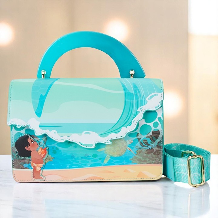 Young Moana Ocean Wave Crossbody Bag