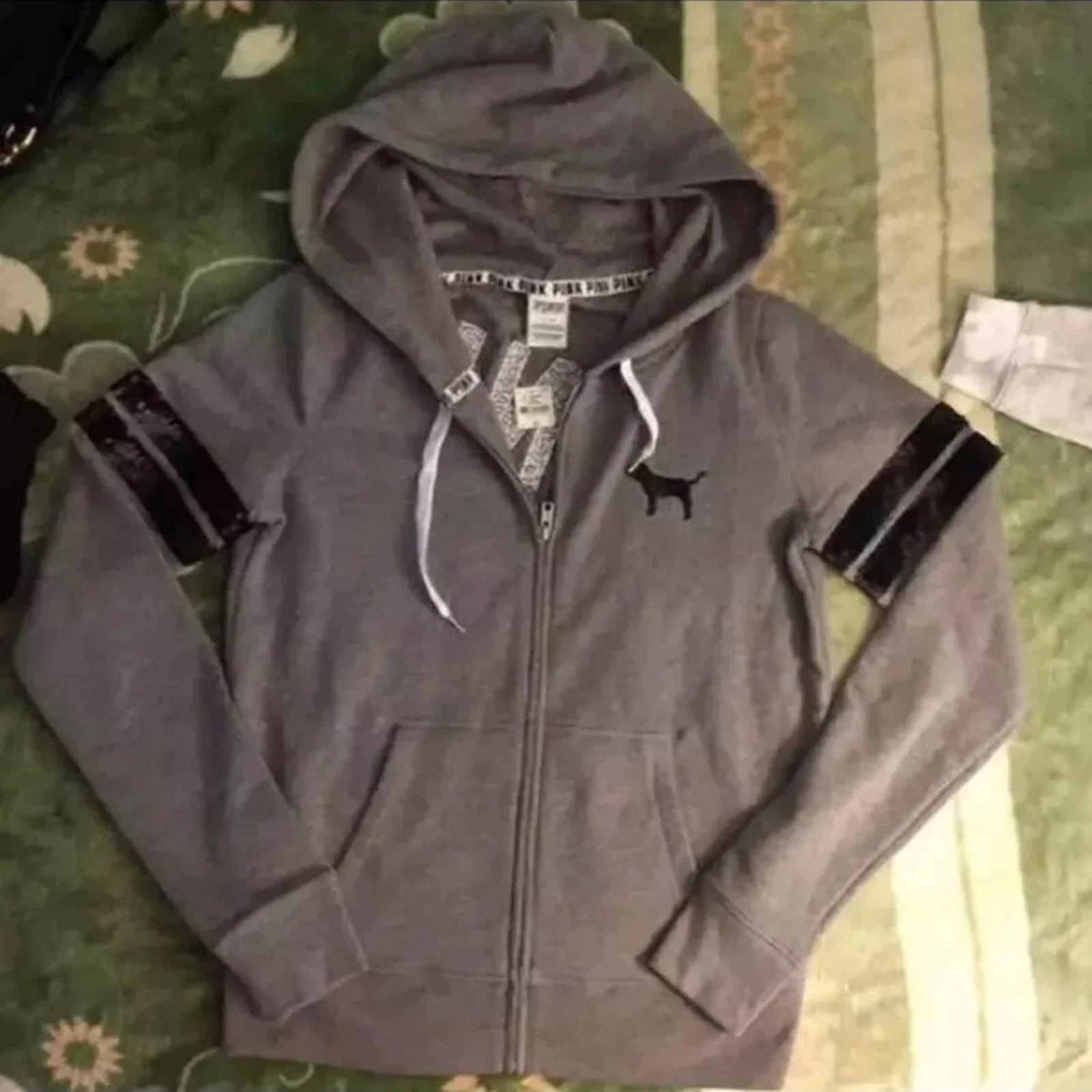NWT Small Victoria secret bling hoodie