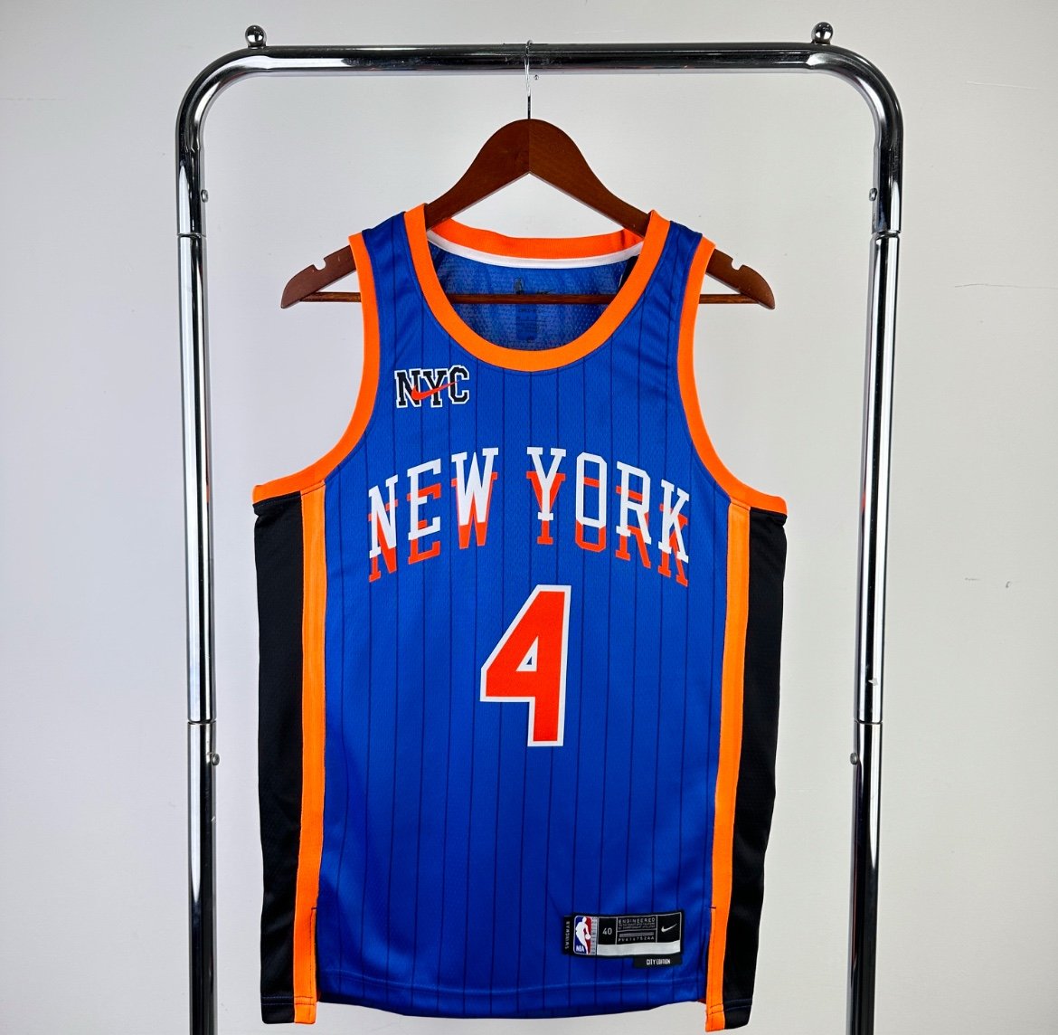 NIKE DERRICK ROSE NEW YORK KNICKS CITY EDITION JERSEY SIZE LARGE