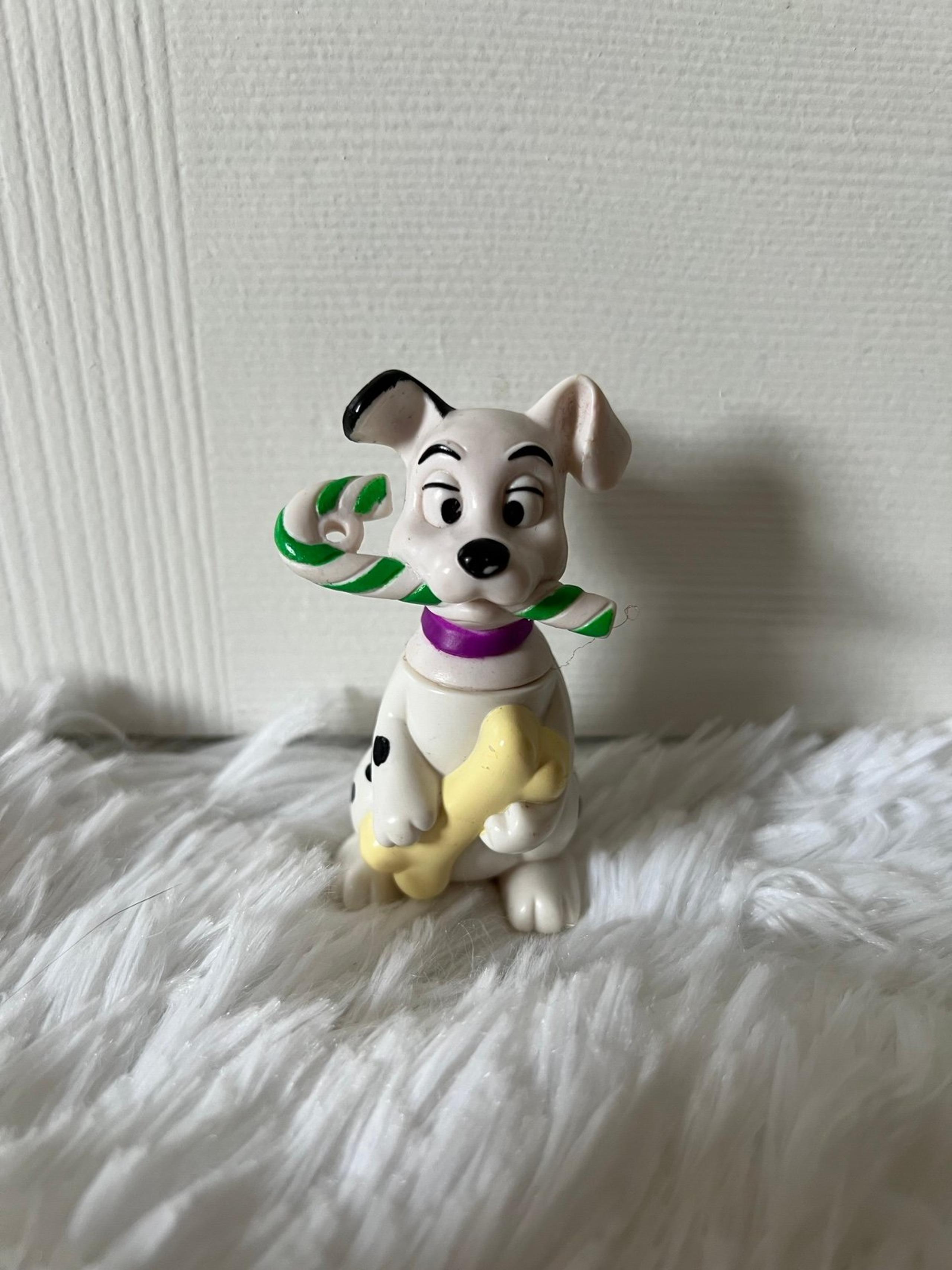 1996 101 Dalmations with Green Candy Cane McDonalds Toy
