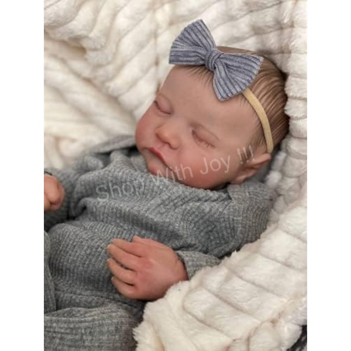Newborn Baby Dolls Girl 17-Inch Realistic Baby Doll Soft Vinyl Lifelike Baby Dol