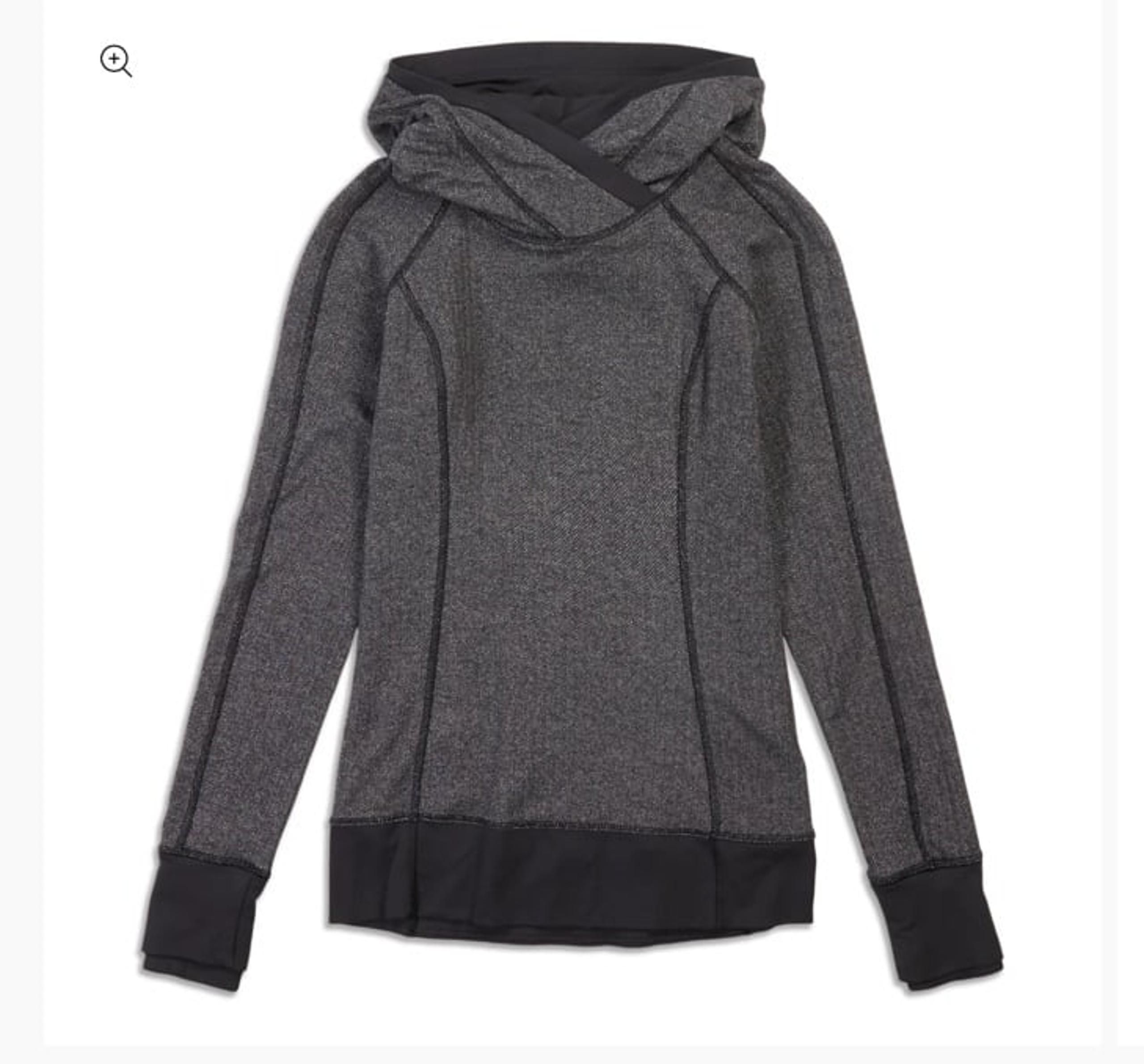 Lululemon Think Fast Hoodie eomens Size 6 Long Sleeve Athleisure Gym Performance