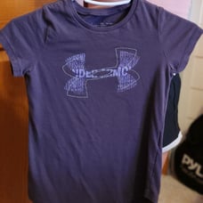 LOT of Under Armour Girls t-shirts Size Youth Small