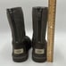 UGG Lil Sunshine II Back Zipper Gray Suede Kids Boots Size 1