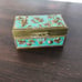 Antique Chinese Export Enamel on Brass Trinket Snuff Pill Box