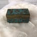 Antique Chinese Export Enamel on Brass Trinket Snuff Pill Box