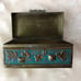 Antique Chinese Export Enamel on Brass Trinket Snuff Pill Box