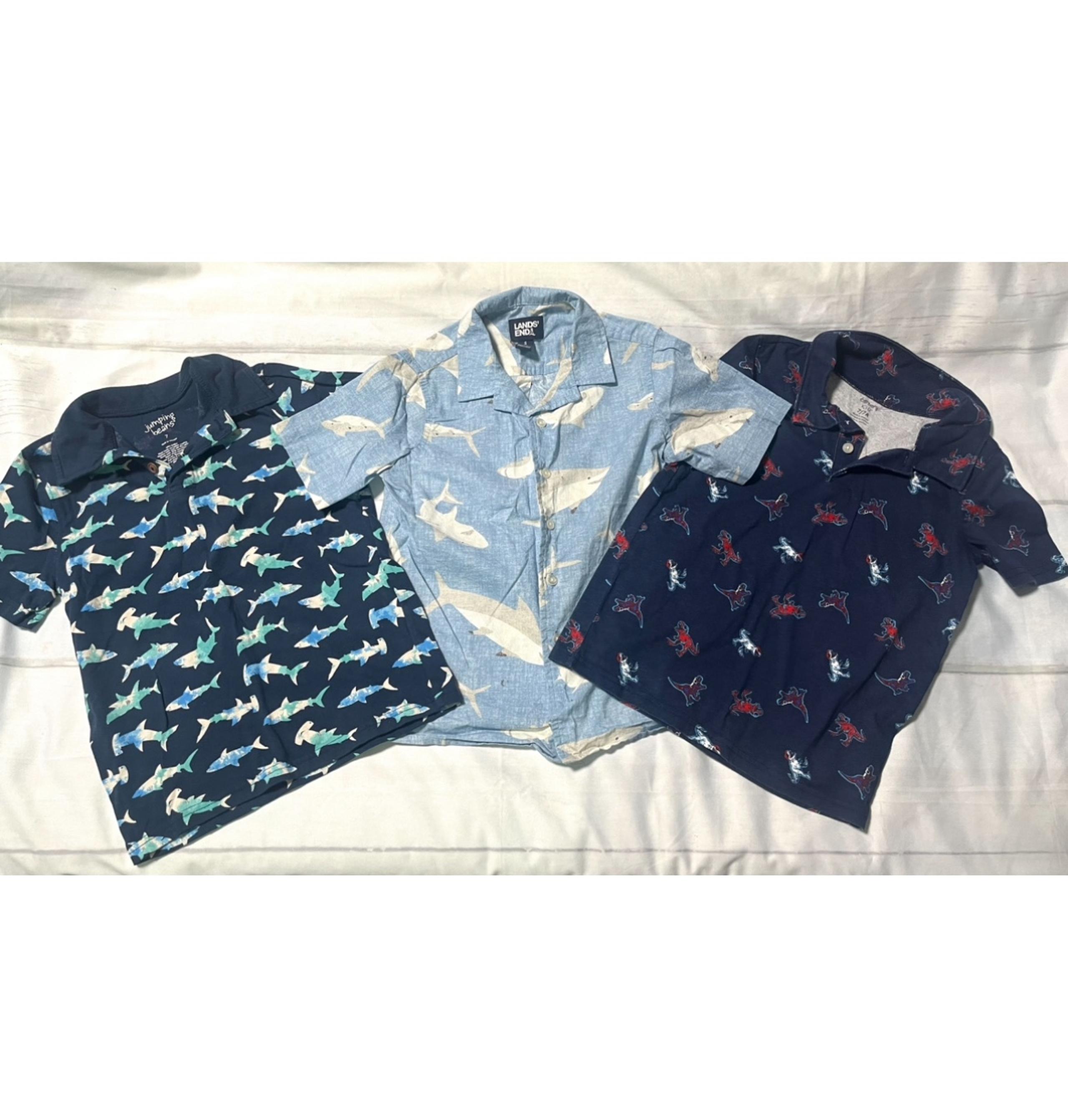 Bundle of 3 collared shirts for boys size 7