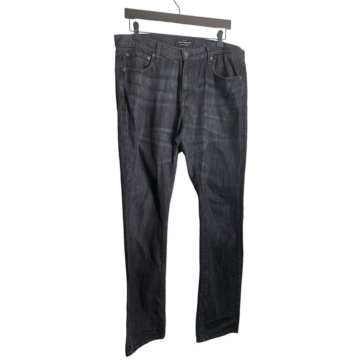 Lucky Brand Men's Black Jeans Size 33/32 Denim Jeans 410 Athletic Slim