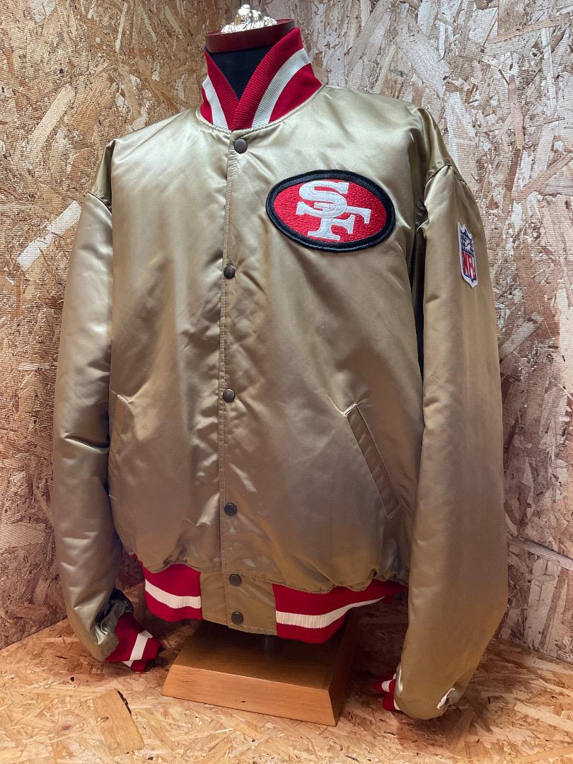 STARTER 90s NFL 49ERS Reversible Stadium Jacket XL