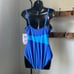 Contours Coco Reef Tummy-Control Contrast One-Piece Swimsuit in cobalt 16/40C