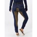 Goode Rider Equestrian Jean Denim Full Seat Breeches, Mid-Rise, All Purpose 34L