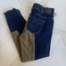 Goode Rider Equestrian Jean Denim Full Seat Breeches, Mid-Rise, All Purpose 34L