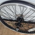 Retro 2000s Alexx MX22 Rim Set Mongoose High Flange Hubs Black Aluminum 20in