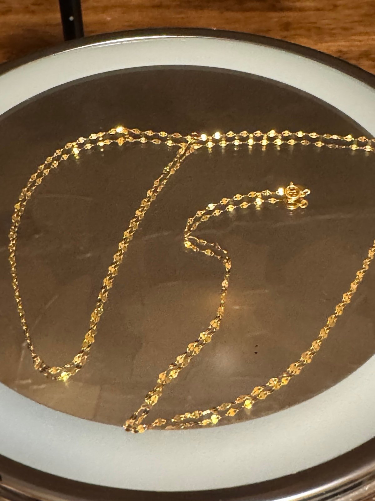 14k Gold Disco Chain