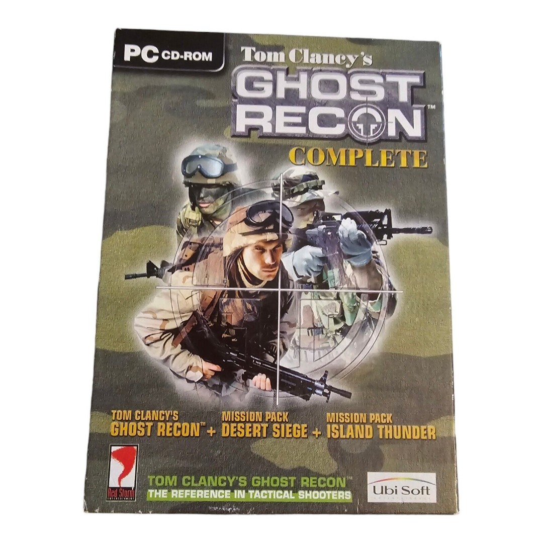 Ghost Recon Complete PC-ROM 3 Games Box Set