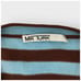 MR TURK Mens Merino Wool V-Neck Pullover Sweater Size 2XL Striped