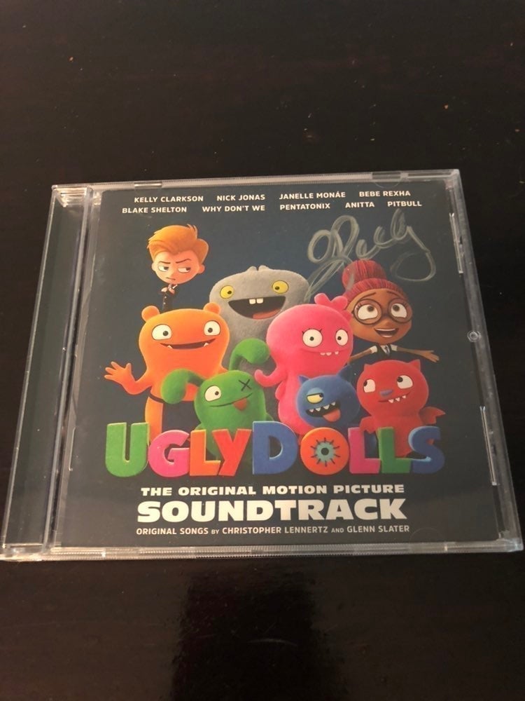 Ugly Dolls Soundtrack - Autographed by Kelly Clarkson