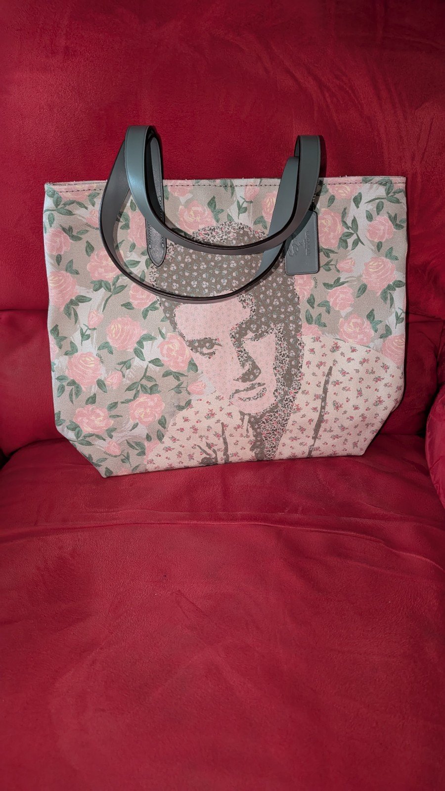 Coach Elvis Floral Tote Purse NWT