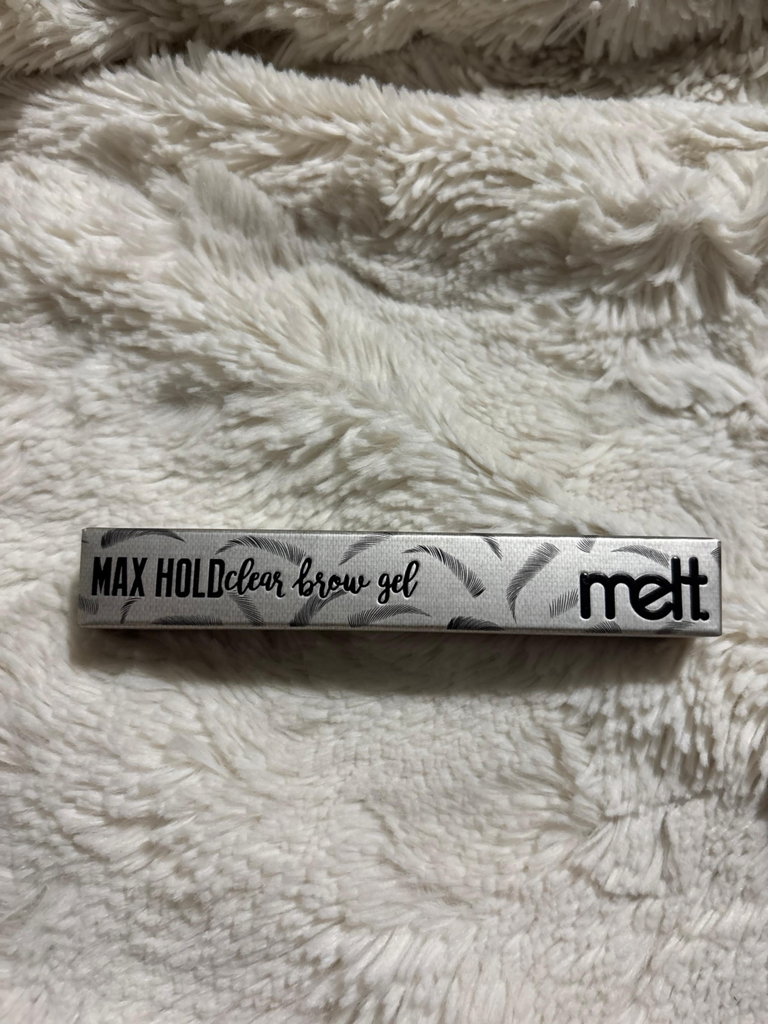 Melt max hold clear brow gel