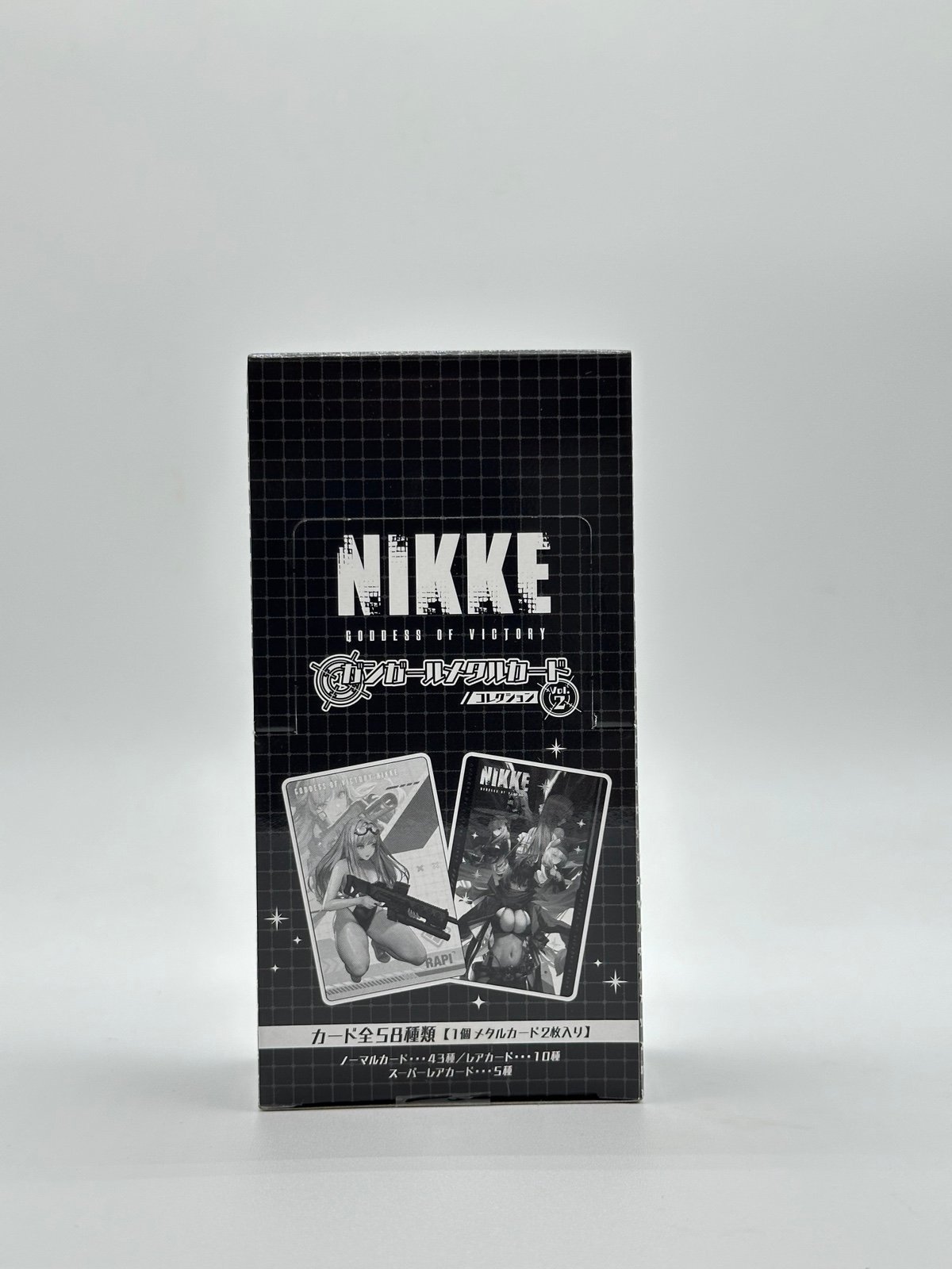 Goddess of Victory Nikke Gun Girl Metal Card Collection vol.2 10Pack BOX