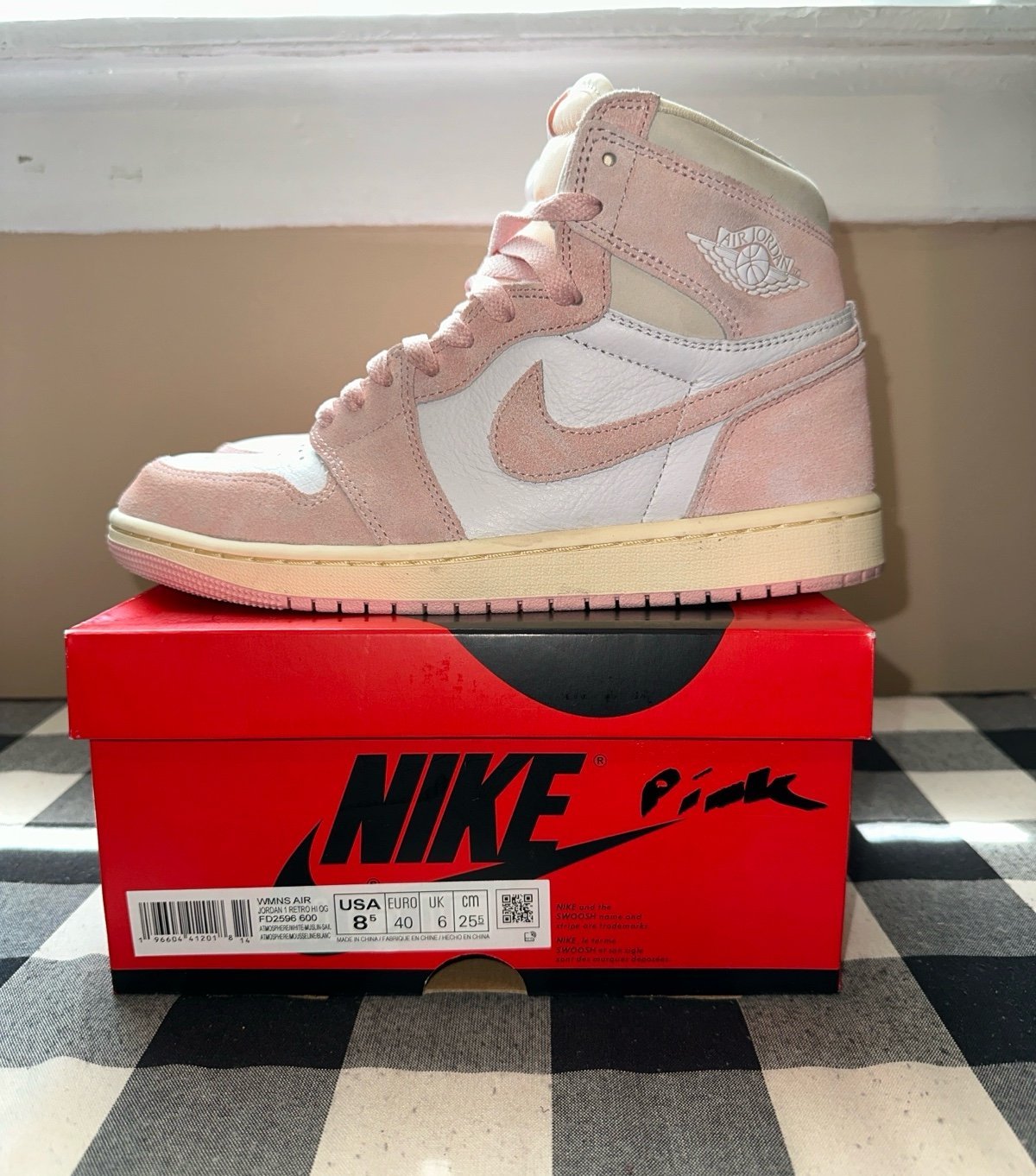 Women’s Jordan 1 ‘Washed Pink’