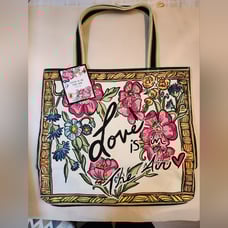NWT Brighton Love Is In The Air Tote by designer Tom Clancy