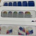 Color Street Retired Bundle Set of 9 Blue Silver Purple Glitter New in Package