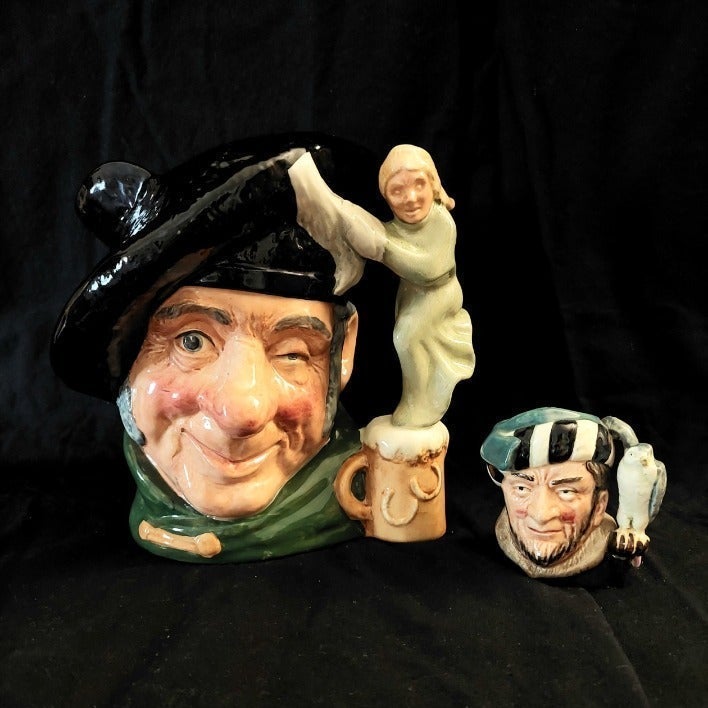 Royal Doulton Bundle Tam O'Shanter/The Falconer Home Office Decor Jugs