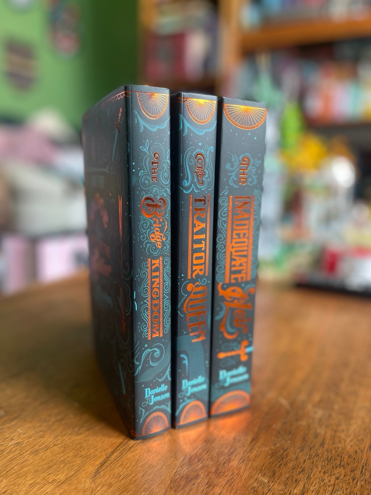 The Bookish Box *SIGNED* Bridge Kingdom Set 1-3 by Danielle Jensen plus gifts!
