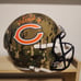 Justin Fields Signed Replica Camo Chicago Bears Full Size Helmet Beckett