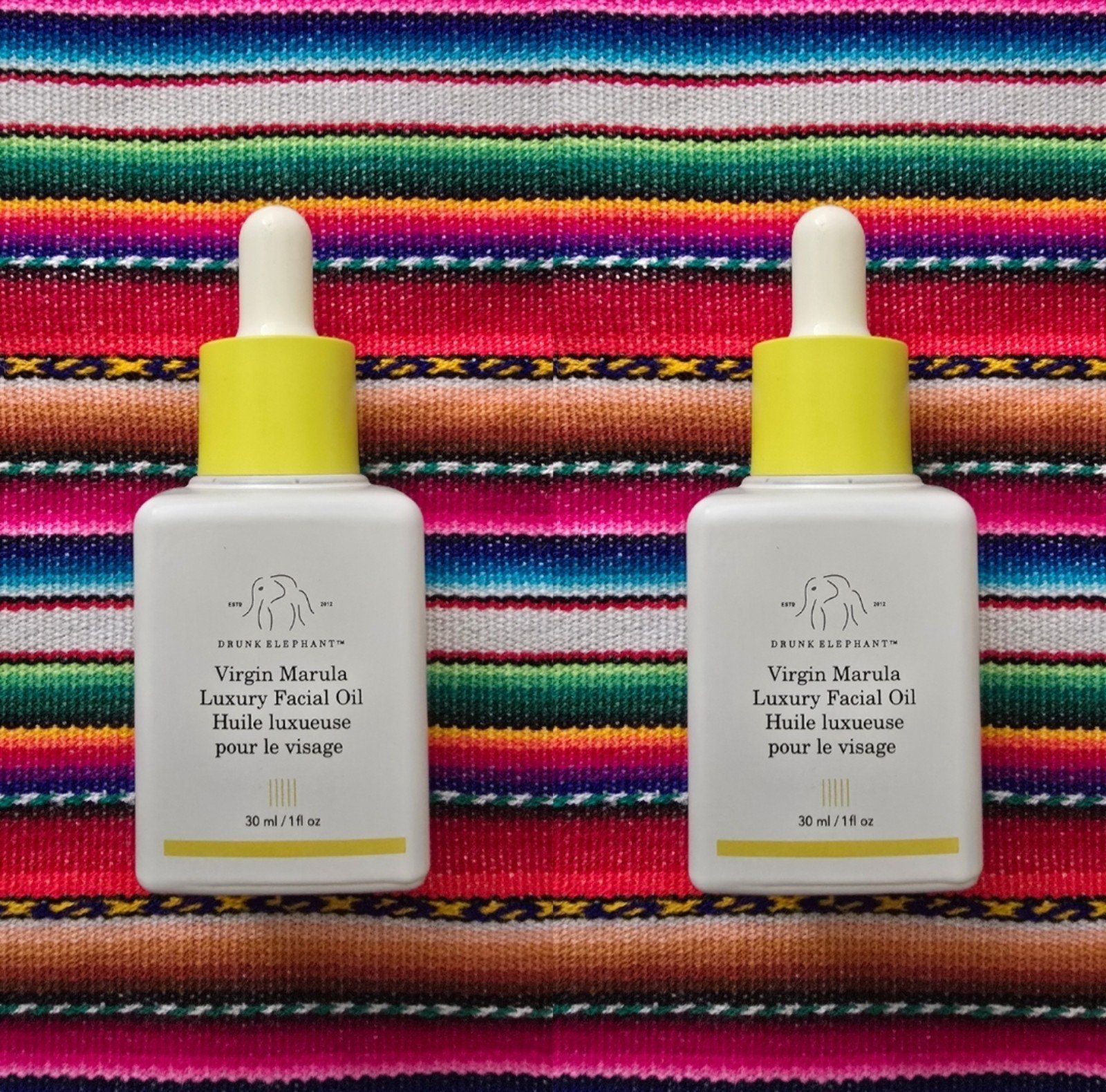 2 Drunk Elephant Virgin Marula Luxury Facial Oil