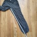 Lululemon Dance Studio Jogger Lined Women 8 Inseam 31 Deep Coal Grey Stripe