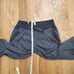 Lululemon Dance Studio Jogger Lined Women 8 Inseam 31 Deep Coal Grey Stripe