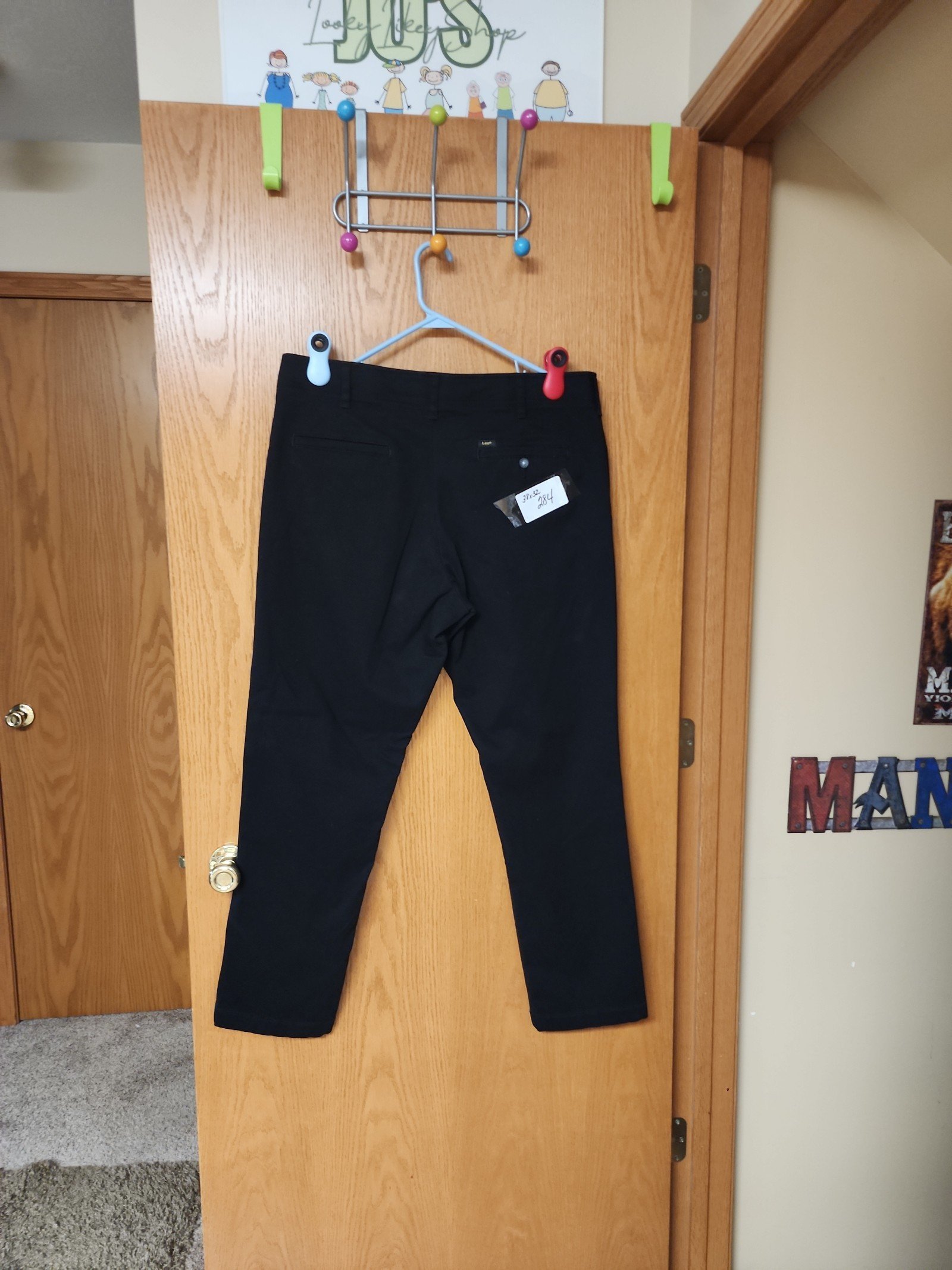 lee extreme motion dress pants men's 38x32 great condition number 284