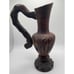 Vintage Wooden Hand Carved Primitive Style Decorative Pitcher