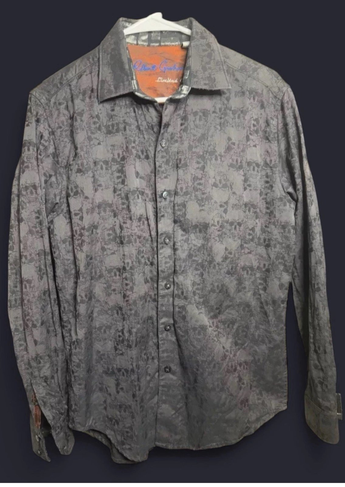 Robert Graham Sunset Cruiser All Over Skull Print Limited Edition Men’s Small