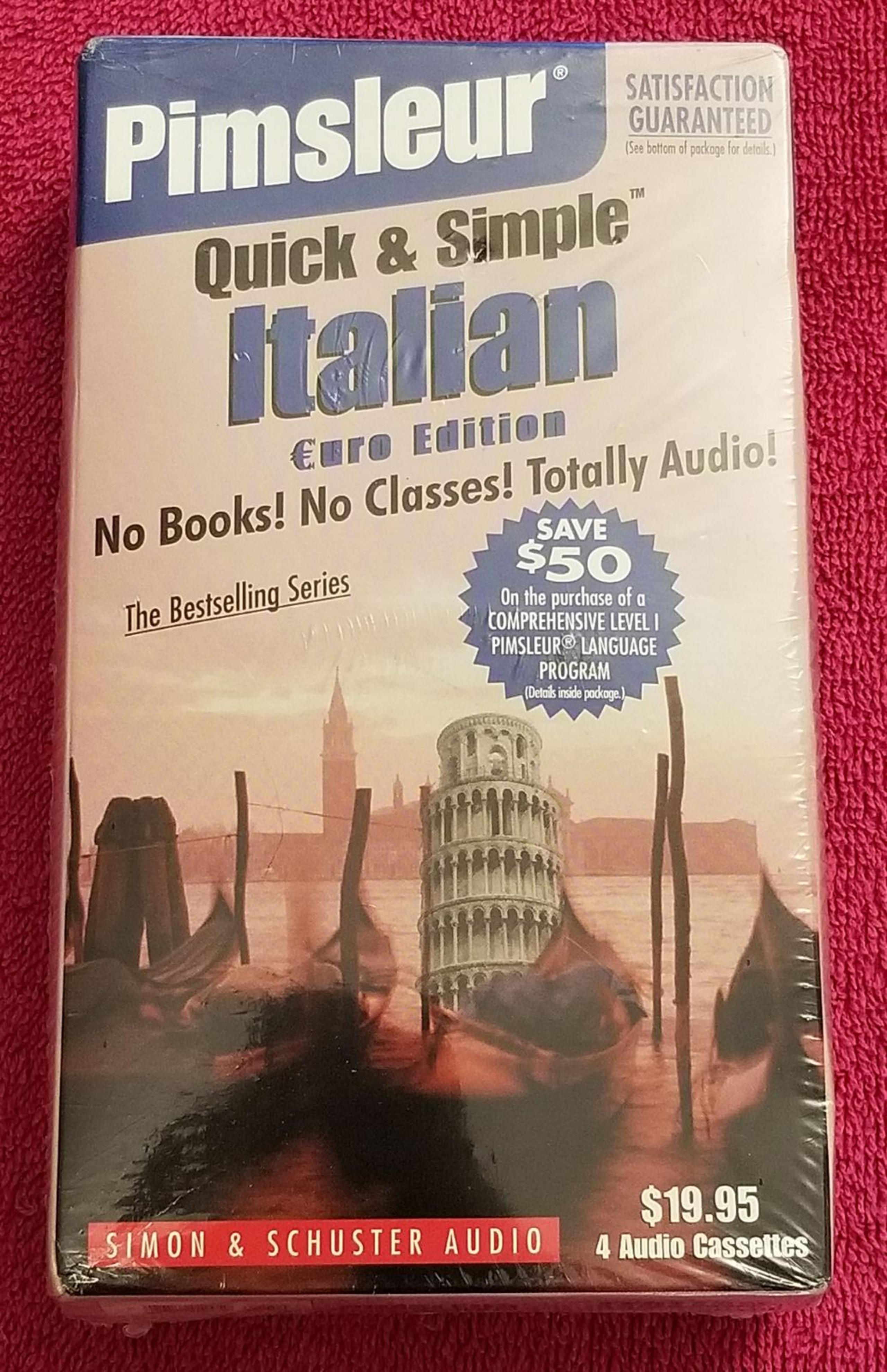 Pimsleur Quick & Simple Italian Euro Ed.