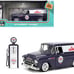 1957 Chevrolet Suburban Chevron Dark Blue with White Stripes and Chevron Gas