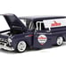 1957 Chevrolet Suburban Chevron Dark Blue with White Stripes and Chevron Gas