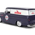 1957 Chevrolet Suburban Chevron Dark Blue with White Stripes and Chevron Gas