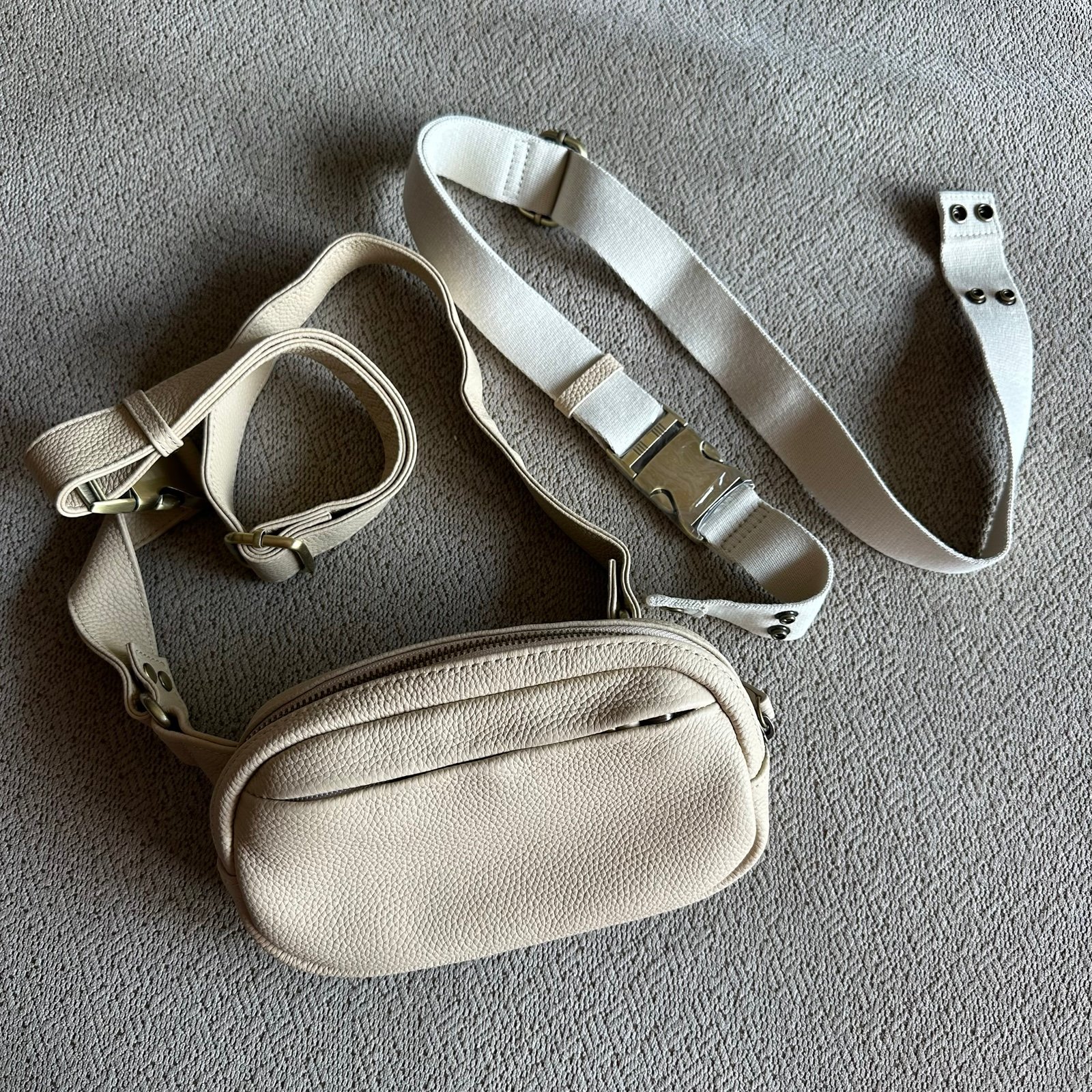 Andar Indie Bag Bone Togo with 2 straps