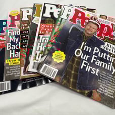 PEOPLE MAGAZINES Lot Of 7 2022-2023 Nov, Dec, Jan Shelton Barrymore Prince Twain