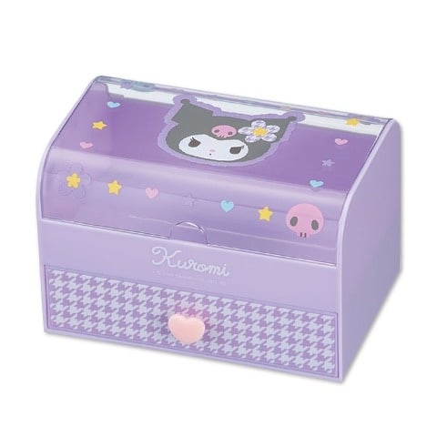 JAPAN Y2K Kaohana Kuromi Cosmetic Storage Box