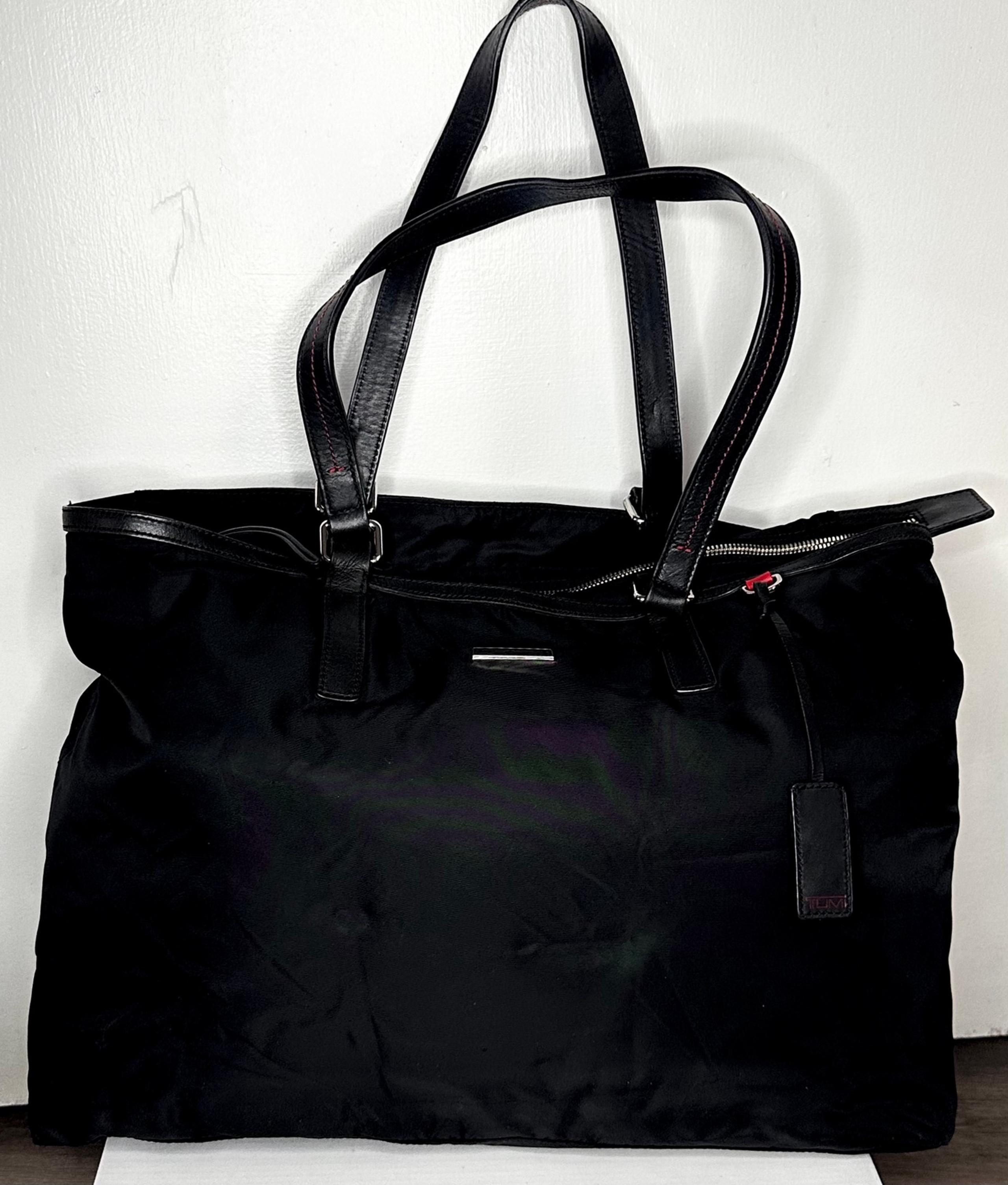 Tumi Black Carry All Tote
