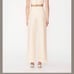 HAMPTON TUCK FRONT PANT IN SOFT YELLOW SZ S.